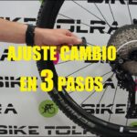 Guía Rápida: Ajuste de Cambio de Bicicleta en 3 Pasos
