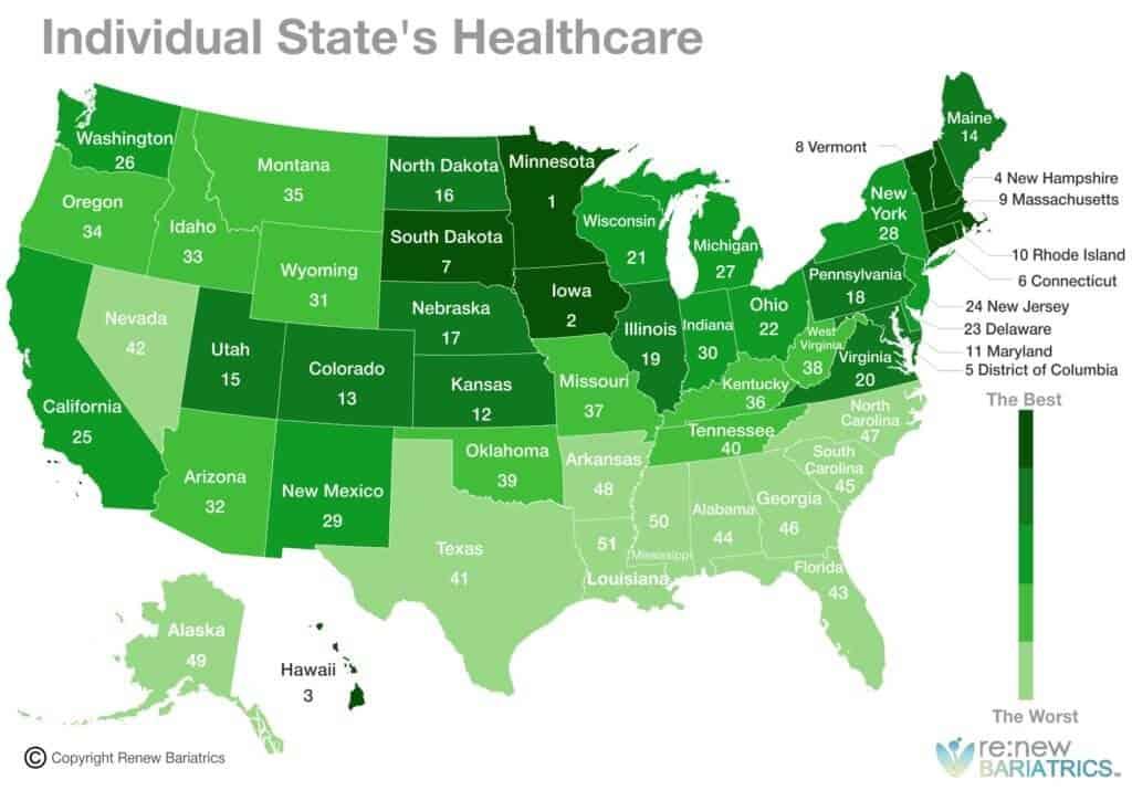 Descubre los Mejores Estados de EE. UU.‍ para una‌ Vida Plena en 2025