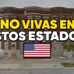 Descubre los 10 peores estados para vivir en EE. UU. en 2024